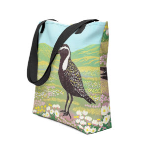 Shorebird Festival 2026 Yumi Kawaguchi Design All-Over Print Tote Bag